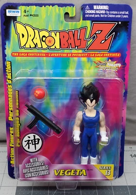 Figura de acción Dragon Ballz Vegeta - Serie 13 (Irwin Toys) 1999 #2 Foto 1 de 4