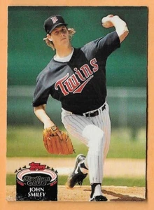 JOHN SMILEY MINNESOTA TWINS #625 - TOPPS STADIUM CLUB NM-MT 1992 - Picture 1 of 2