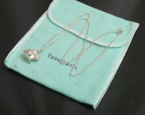 Authentische Tiffany & Co. Halskette Top Charm Hase Häschen externe Kette US: #3175 - Bild 1 von 7