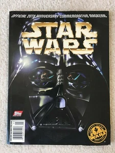 Topps Star Wars 20th Anniversary Commemorative Magazine GOLD LOGO - Picture 1 of 2