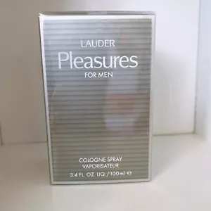 Estee Lauder Pleasures Cologne Spray For Men 3.4oz/100ml New - Picture 1 of 3