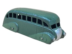 Dinky Streamlined Bus 29b | Dark Green Two-Tone | 1940s Diecast Collector - Picture 1 of 11