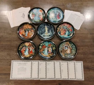 Russian Legends - 8er Set Deko Sammler Teller mit Zertifikaten 90er Jahre - Bild 1 von 13