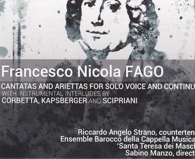 FAGO  6 cantatas  ariettas Strano Manzo S Teresa dei Maschi SCIPRIANI CORBETTA - Image 1 of 2