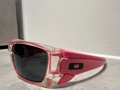 Gafas de sol Oakley Gas Can rosa sintético - montura transparente y rosa Foto 1 de 4