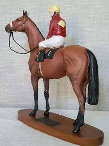 Beswick Connoisseur Model of Champion Red Rum with Brian Fletcher Up No. 2511 - Picture 1 of 23