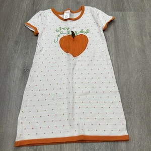 Girls Size 5 Dress Gymboree Fall Pumpkin Halloween Thanksgiving - Picture 1 of 2