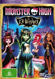 Monster High 13 Wishes   NON-USA Format   PAL   Region 4 Import - Australi (DVD) - Picture 1 of 2