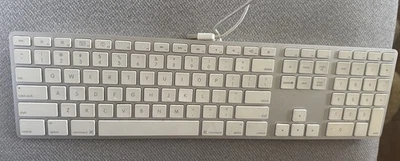 Genuine Apple wired Keyboard with Numeric Keypad with Built In Riser - Image 1 of 3