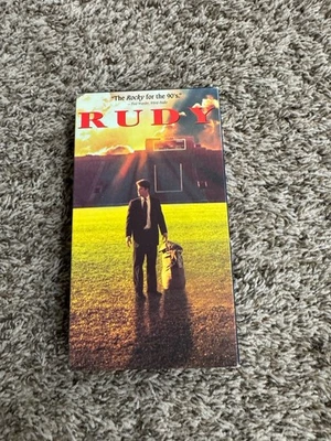 Rudy (1993) VHS – Like New, Pristine Box – Sports Drama Classic - Image 1 of 4