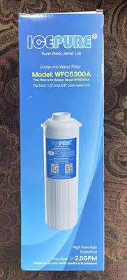 ICEPURE WFC5300A Under Sink Water Filter Sealed System WFS5300A  - Image 1 of 2
