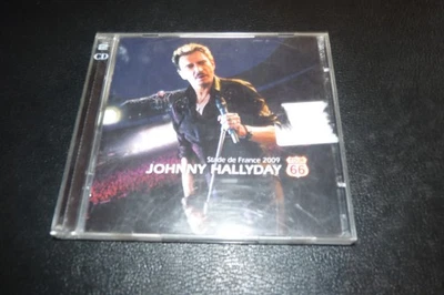 COFFRET 2 CD "JOHNNY HALLYDAY : TOUR 66" Stade de France 2009 - Photo 1/2