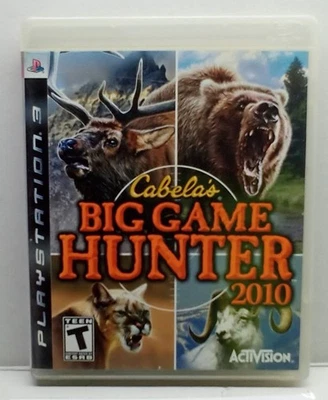 Cabela's Big Game Hunter 2010 (PlayStation 3, 2009) Completo Probado Funcionando  Foto 1 de 4