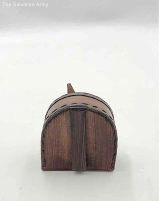 Antique Stanley London 1885 Collectible Brass Pocket Compass With Case - Image 1 of 4