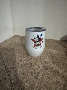 Disney - Mickey Mouse Posen Edelstahl Thermo Becher mit klarem Deckel 12oz - Bild 1 von 4