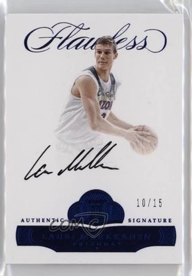 Panini Flawless Collegiate BK Rookie Sapphire 2017/15 Lauri Markkanen automático radiocontrol Foto 1 de 2