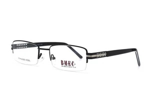NUEVO B.M.E.C.  BIG IDEA MARCO GAFAS RECTANGULAR NEGRO RX 54-17-145 - Imagen 1 de 6