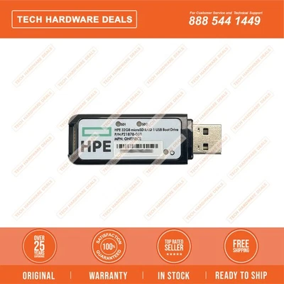 P23103-001    HPE 32GB microSD RAID 1 USB Boot Drive No Cards - Image 1 of 2