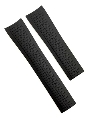 Correa de reloj Patek Philippe Aquanaut 21 mm x 18 mm de goma negra D31 auténtica OEM Foto 1 de 4