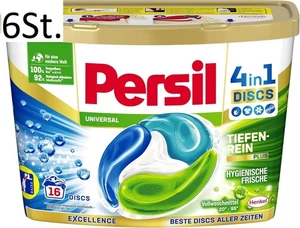 6X Persil Universal DISCS 16WL (96WL) 6x 272 g - Bild 1 von 1