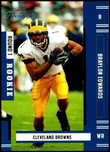 2005 Playoff Prestige #189 Braylon Edwards RC - Picture 1 of 2