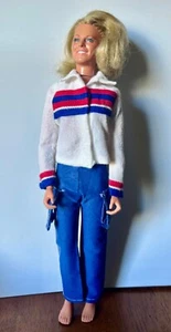 1974-1976 GENERAL MILLS KENNER BIONIC WOMAN Doll W/Outfit, All Chips, No Shoes - Picture 1 of 10