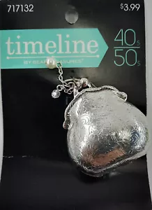 Colgante de plata Bead Treasures joyería de moda años 40 réplica 2011 1,5 x 75 pulgadas - Imagen 1 de 6
