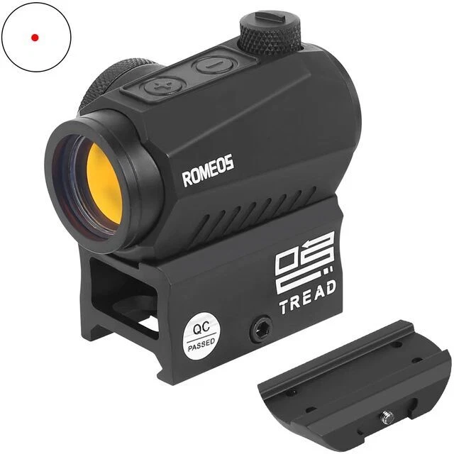 Red Dot Sight Motion Awake 2 MOA 1X20mm Red Dot Optics Scope With Riser Mount - Image 1 of 4
