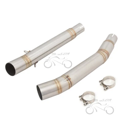 Deslizable para Suzuki Hayabusa GSX1300R 2008-2020 tubo de escape de enlace medio modificado 51 mm Foto 1 de 4