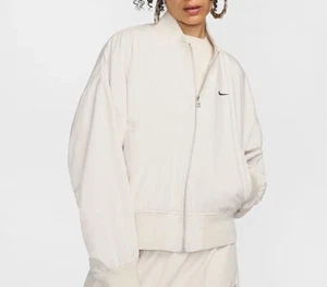 Giacca donna Nike Sportswear Essential bomber oversize leggera Qrewood taglia XL - Foto 1 di 14
