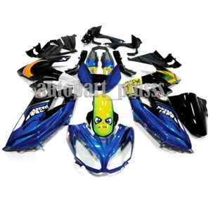 Blue Shark ABS Fairing Kit Bodywork for Kawasaki Ninja 650 EX650 2012-2016 - Picture 1 of 9