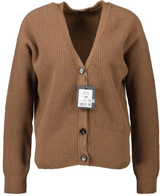 NEU! Peserico Damen Cardigan Langarm, braun, Gr. 44 - Bild 1 von 4