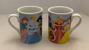 DISNEY PRINCESS COFFEE/TEA MUGS 2008!!! (2) NICE!!! - Picture 1 of 8