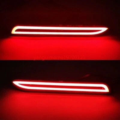 2x Lente roja LED para Lexus GX470 2003-2009 parachoques trasero luz antiniebla luz intermitente Foto 1 de 4
