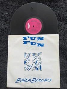 Fun Fun – Baila Bolero / Happy Station 12'' Vinyl 1987 TESTED EX+ ITALO-DISCO - Imagen 1 de 7