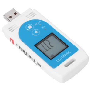 LCD USB Temperature And Humidity Data Logger GSP Datalogger Recorder Tool New - Picture 1 of 9
