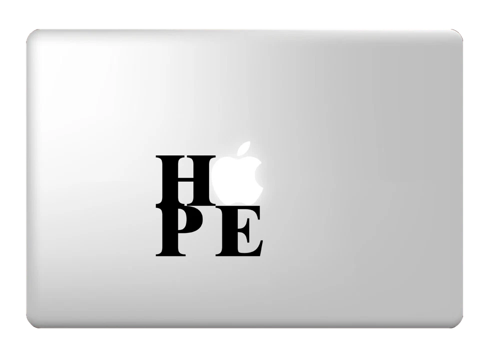 Calcomanía adhesiva de vinilo Hope para MacBook Air Pro Mac 11" 13" 15"   Foto 1 de 1
