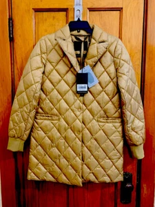 Dawn Levy Jess quilted packable puffer coat camel NWT size S 350.00 - Picture 1 of 10
