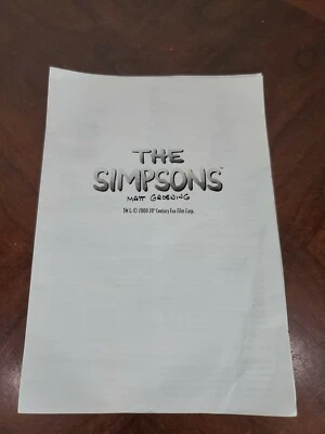 Vintage The Simpsons Chess Replacement Piece 2000 Matt Groening 20 Century Fox - Image 1 of 4