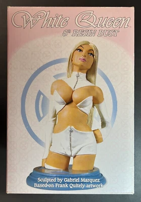 Dynamic Forces Marvel X-Men White Queen Emma Frost 8" Bust LE 1100 - Image 1 of 4