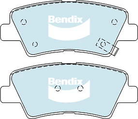 Pastilhas de freio H/Duty Bendix DB2080HD para Chevrolet Silverado 1500 Ute 5.3 FlexFuel  - Imagem 1 de 2