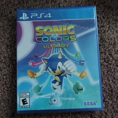 Brand New Sonic Colors Video Game (Playstation 4, PS4) SEALED Complete  - Image 1 of 2