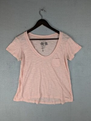Element top T-shirt size medium women pink short-sleeve casual - Image 1 of 4