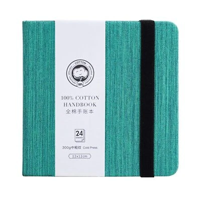 Lightwish Square Watercolor Journal100% Cotton300gsm/140lbAcid-Free24 Sheets ... - Image 1 of 4