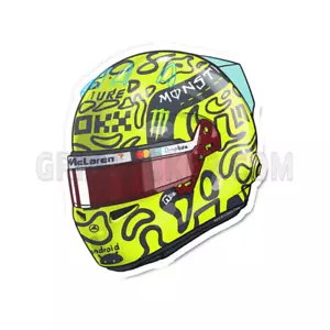 Lando Norris 4 McLaren Helmet - Bild 1 von 5