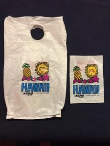 Bolsas vintage 1970 aeropuerto internacional de Honolulu aero tiendas Hawai Marlboro - Imagen 1 de 7