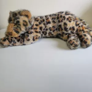 Amela Design realistischer Gepard Leopard Plüschtier Stofftier Spielzeug liegend - Bild 1 von 6