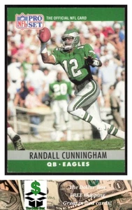 1990 Pro Set #247 Randall Cunningham - Philadelphia Eagles - Picture 1 of 2