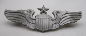 US Air Force Senior Pilot Metal Wing Badge Insignia Device - Picture 1 of 2