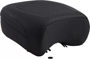 MUSTANG 79436 Rear Police Air Ride Seat Textured Harley Police Bikes 1983-2021 - Picture 1 of 5